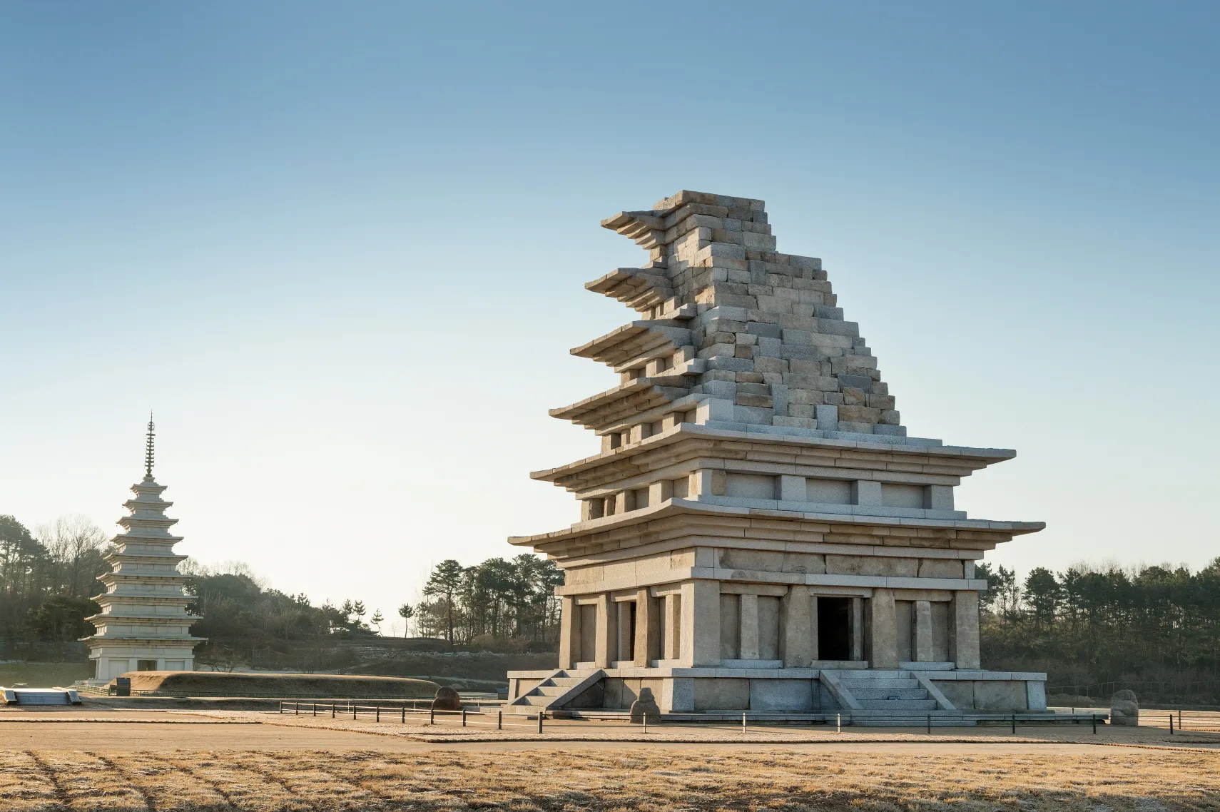 Mireuksa temple stone pagoda
